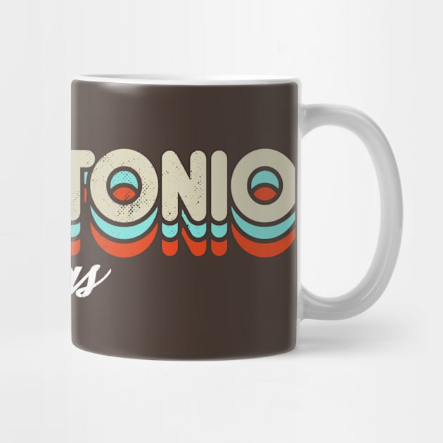 Retro San Antonio Texas by rojakdesigns